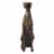 Glitzhome 30.25 Inch H MGO Sitting Greyhound Dog Statue-Right Perspective: front