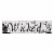 Glitzhome 19.25 Inch Length Halloween Wooden Hinged Table Sign Perspective: front
