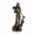 Bronze Finished Tyche Greek Goddess Of Fortune and Prosperity Statue Fortuna Lady Luck Perspective: front