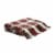 Glitzhome 50 x 60 Inches Acrylic Woven Throw Blanket, Red & Black Plaid Perspective: front