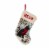 Glitzhome 20 Inch Length Hooked Stocking, Cat Perspective: front