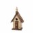Glitzhome Distressed Wooden Decorative Birdhouse Perspective: front