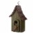 Glitzhome Hanging Distressed Wooden Birdhouse Perspective: front