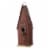 Glitzhome Hanging Distressed Wood Bird House Perspective: front