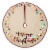 Glitzhome LED Embroidered Merry Christmas Tree Skirt - Light Brown Perspective: front