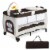 Costway Coffee Baby Crib Playpen Playard Pack Travel Infant Bassinet Bed Foldable Perspective: front