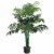 Gymax Artificial Areca Palm Decorative Silk Tree w/Basket 3.5 Feet Holiday Decor Perspective: front