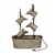 Glitzhome Galvanized Metal Pitcher Fountain Perspective: front