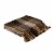 Glitzhome Acrylic Plaid Woven Tassel Throw Blanket Perspective: front