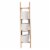 Glitzhome 3-Tier Leaning Ladder Planter Perspective: front