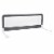 Gymax 59’’ Breathable Baby Children Toddlers Bed Rail Guard Safety Swing Down Gray Perspective: front