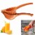 Last Drop Orange Squeezer Lime Manual Press Extracting The Most Juice Possible Perspective: front