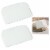 2 X Plastic Bowl Dough Scraper Pans Cutter Pastry Blade Pizza Kitchen Cake Tool Perspective: front