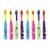 8 X Ball Polka Dot Toothbrush Set Suction Cup Stand Soft Bristles Kids Oral Care Perspective: front