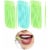 500 Ct Toothpicks Braces Brush Picks Interdental Bristles Floss Oral Care Teeth Perspective: front