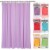 Magnetic Shower Curtain Waterproof Bathroom Liner 100% Vinyl Heavy Duty 70x72 Perspective: front