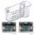 2 Bath Organizer Shower Caddy Bathroom Storage Basket Soap Holder Suction Cups Perspective: front