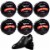 6 Pack Premium Leather Boot & Shoe Polish Cream Restores Conditions Polishes Perspective: front