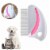 1 Pc Pet Comb Metal Teeth Dog Cat Flea Brush Stainless Steel Grooming Detangling Perspective: front