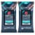 2 Packs Men's Deodorant Wipes Refreshing Moist Hand Cleaning Spring Scent 60 Ct Perspective: front