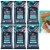 6 Packs Men's Deodorant Wet Wipes Cleaning Cloths Moist Towelette Fresh 180 Ct Perspective: front