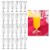 24 Pc Plastic Champagne Flutes Wine Mimosa Disposable Glasses Cups Wedding 4.7oz Perspective: front