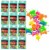 600 Pc Push Pin Thumb Tacks 7/8 Bulletin Cork Board Office Notes Assorted Color Perspective: front