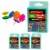 480ct Round Flat Push Pin Thumb Tacks Multicolor 3/8 Cork Board Bulletin Office Perspective: front
