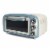 Ariete Vintage 1380W 18 Liter Electric Kitchen Countertop Toaster Oven, Blue Perspective: front