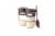 Lekue Sourdough Starter Set with 2 Jars and Silicone Spatula, Brown Perspective: front