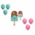 LOONBALLOON 35 Inch Happy Ice Cream Bar Balloon Medium Shape Set (6x latex) Perspective: front