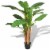 vidaXL Artificial Banana Tree Plant with Pot 68.9  Green Perspective: front