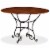vidaXL Dining Table Solid Acacia Wood with Honey Finish 47.2 x29.9 Perspective: front