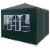 vidaXL Party Tent 9.8'x9.8' Green Perspective: front