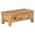vidaXL Coffee Table 35.4 x17.7 x13.8 Solid Mango Wood Perspective: front
