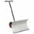 Manual Snow Shovel with Wheels Perspective: front