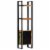 vidaXL Bookshelf 17.7 x11.8 x67.3 Solid Reclaimed Wood Perspective: front