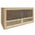 vidaXL Terrarium Engineered Wood 23.6 x11.8 x11.8 Perspective: front