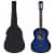 vidaXL 8 Piece Classical Guitar Kid Beginner Set Blue 3/4 36 Perspective: front