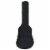 vidaXL Guitar Bag for 3/4 Classical Guitar Black 37 x13.8 Fabric Perspective: front