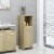 vidaXL Bathroom Cabinet Sonoma Oak 11.8 x11.8 x37.4 Engineered Wood Perspective: front