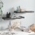 vidaXL Floating Wall Shelves 2 pcs High Gloss Gray 23.6 x9.3 x1.5  MDF Perspective: front