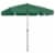 vidaXL Beach Umbrella Green 78.7 x49.2 Perspective: front