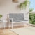 Vidaxl Cushion For Swing Chair Gray 47.2 Fabric Perspective: front