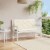 Vidaxl Cushion For Swing Chair Cream White 47.2  Fabric Perspective: front
