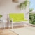 vidaXL Cushion for Swing Chair Bright Green 47.2  Fabric Perspective: front