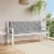Vidaxl Cushion For Swing Chair Gray 59.1  Fabric Perspective: front