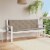Vidaxl Cushion For Swing Chair Taupe 59.1  Fabric Perspective: front