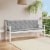Vidaxl Cushion For Swing Chair Gray 78.7  Fabric Perspective: front