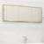vidaXL Bathroom Mirror Sonoma Oak 39.4 x0.6 x14.6  Engineered Wood Perspective: front
